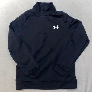 Under Armour Men’s Half Zipper Zip-up Sweater Black Size Medium